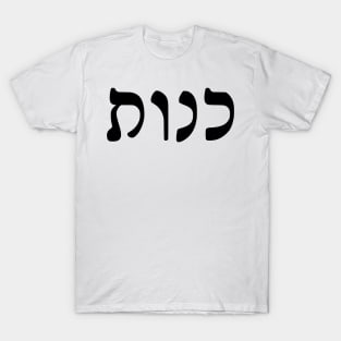 Kenut - Honesty (Hebrew, Rashi script) T-Shirt